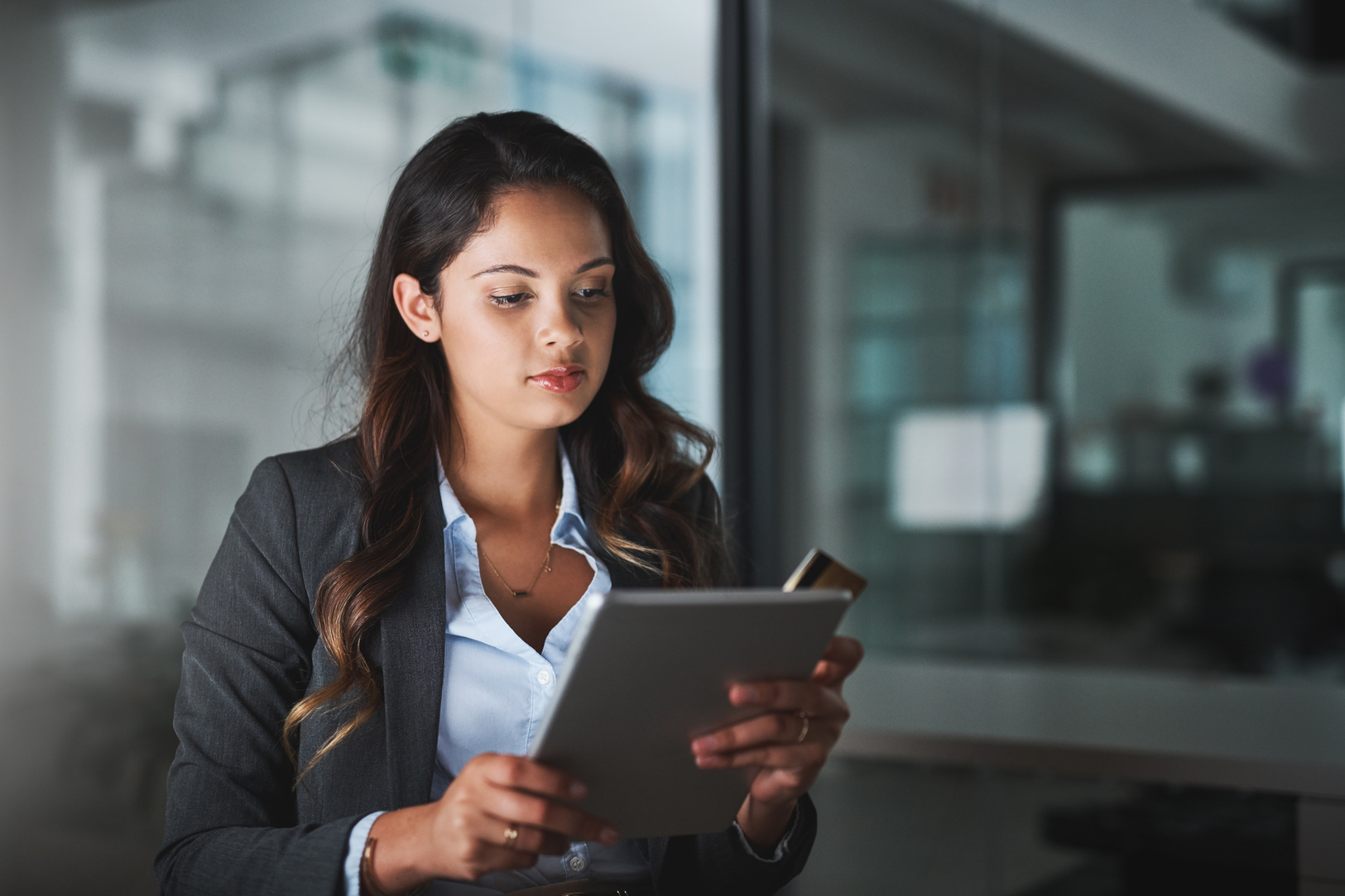 She's got lots to buy